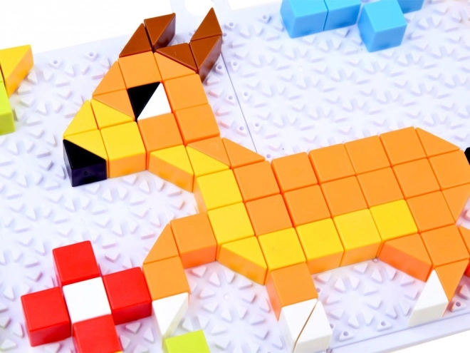 Mosaïque éducative - kit d'images à construire