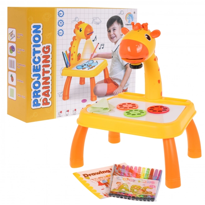 projecteur girafe pour dessin