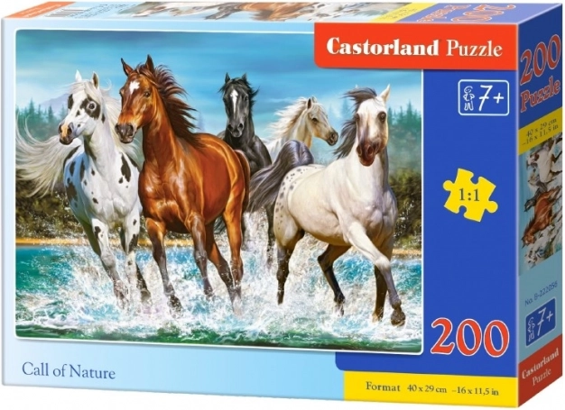 Puzzle 200 pièces Call of Nature