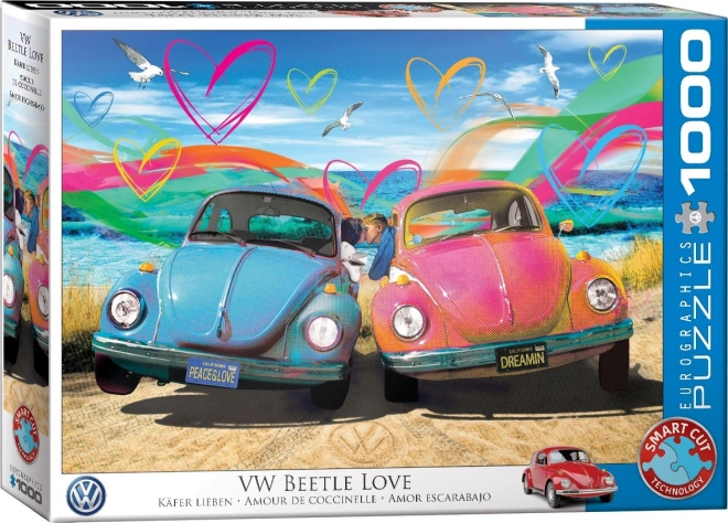 Eurographics Puzzle Beetle Love 1000 pièces