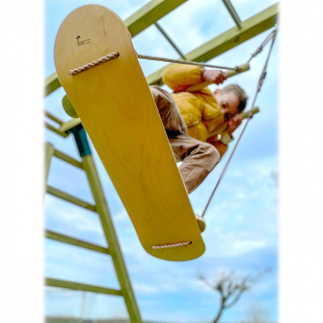 Petite Planche Balançoire en Bois Skateboard