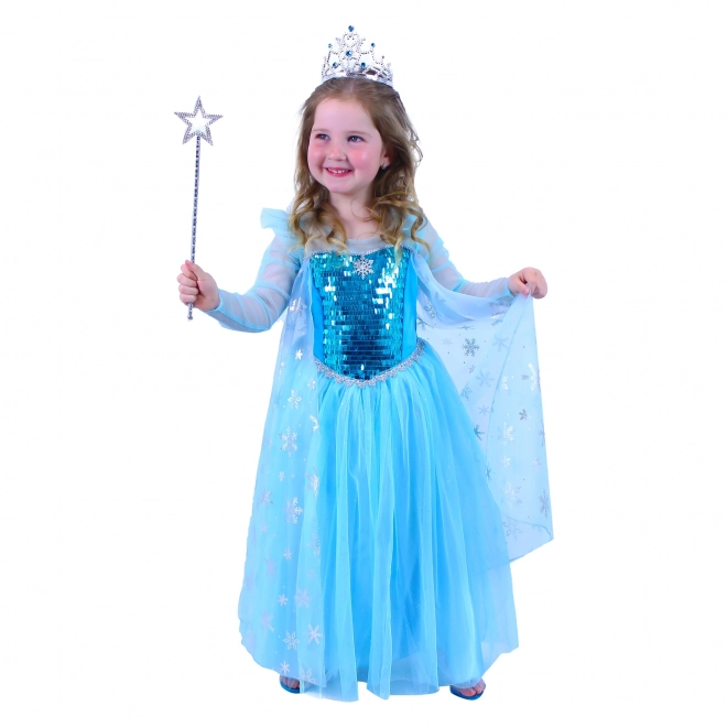Costume de princesse des neiges (M) pour enfants
