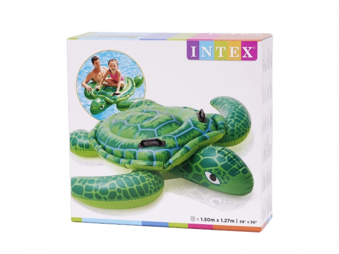 Matelas gonflable tortue INTEX pour enfants avec poignées 150cm