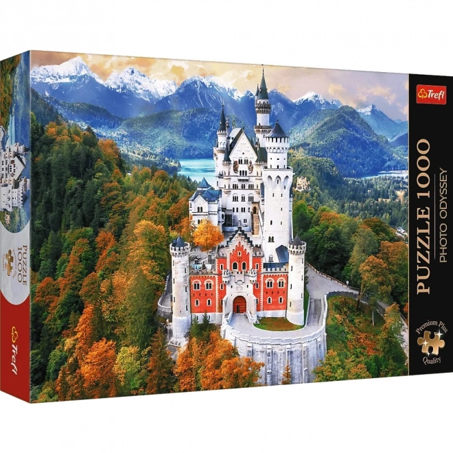 TREFL Puzzle Premium Plus Photo Odyssey: Château de Neuschwanstein 1000 pièces