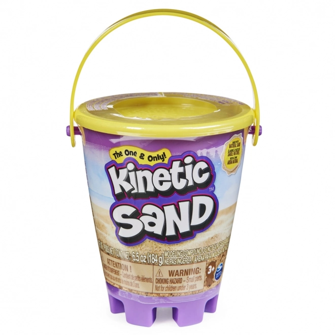 Seau en sable cinétique petit avec sable liquide