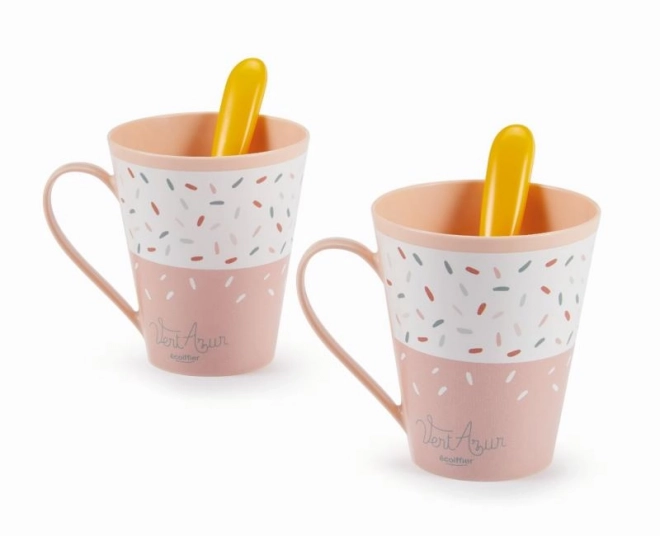 Ensemble de vaisselle en plastique coloré pour pique-nique