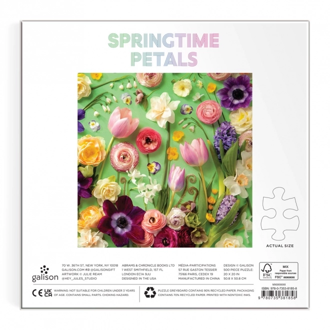 Puzzle Pétales de Printemps 500 pièces