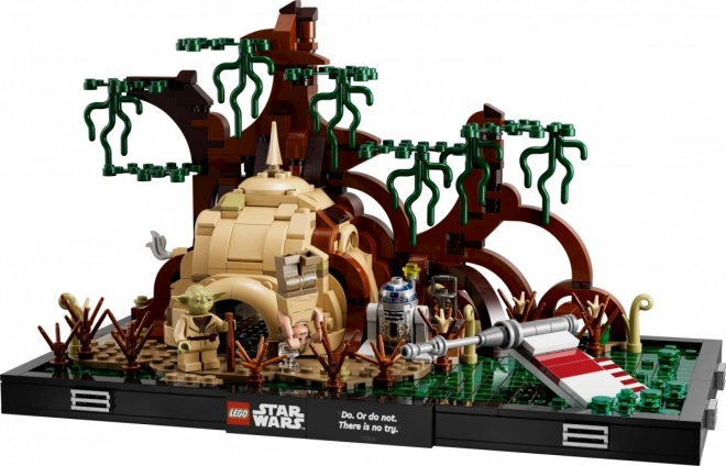 Entraînement Jedi sur la planète Dagobah – Diorama LEGO Star Wars