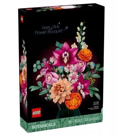 Lego Botanicals magnifique bouquet de fleurs roses