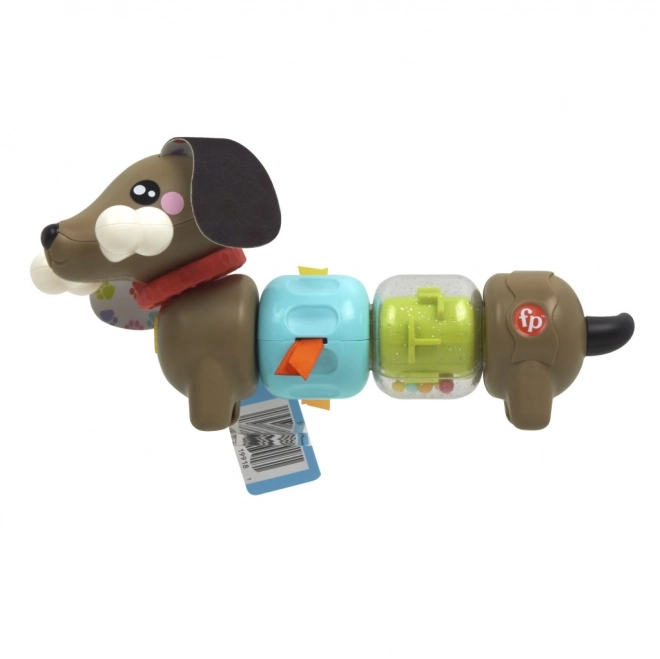 Fisher Price Teckel à cliquetis et cliquetis HTW91