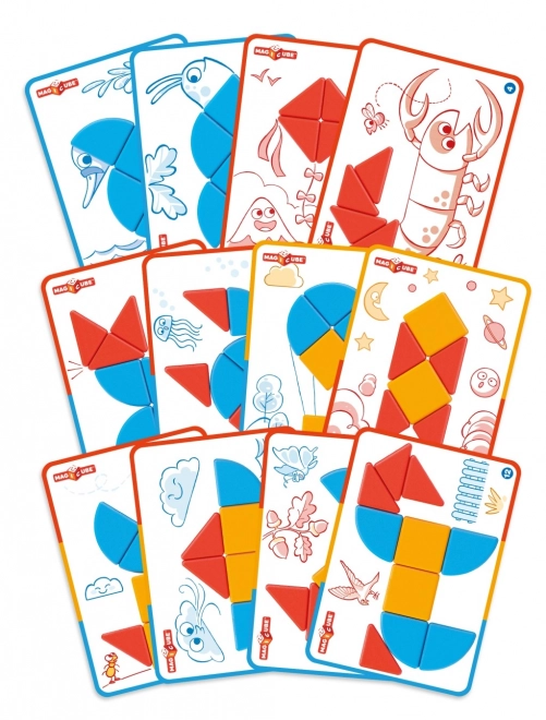 Blocs&Cartes Geomag Magicube 16 pièces