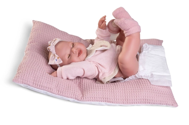 Antonio Juan 50414 MIA - poupée réaliste bébé qui pleure et fait pipi avec corps en vinyle - 42 cm