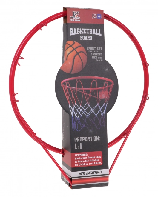 Ballon de basket métallique 1:1 + accessoires