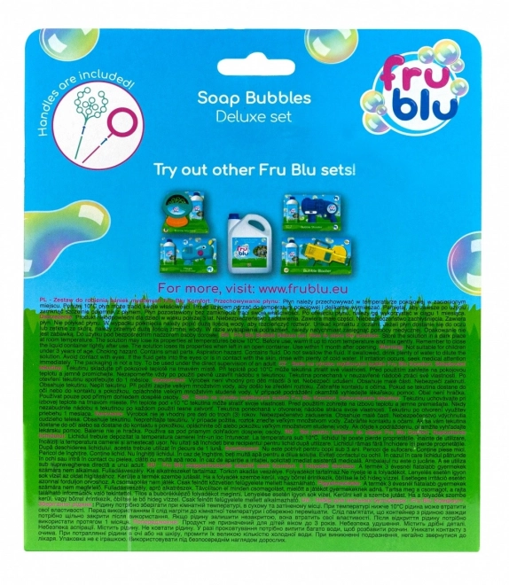 Fru Blu Deluxe set + liquide 0,4L