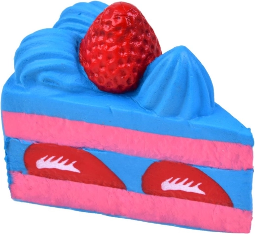 Part de gâteau squishy antistress en mousse