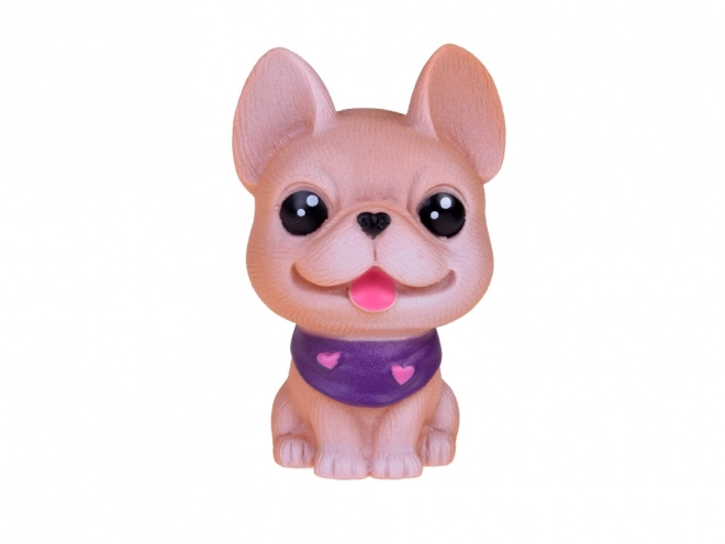 Ensemble de figurines en caoutchouc de chiens