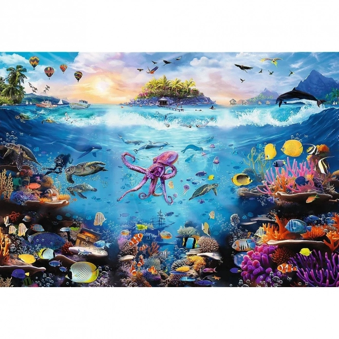TREFL Puzzle UFT Plongée dans le paradis sous-marin 13500 pièces
