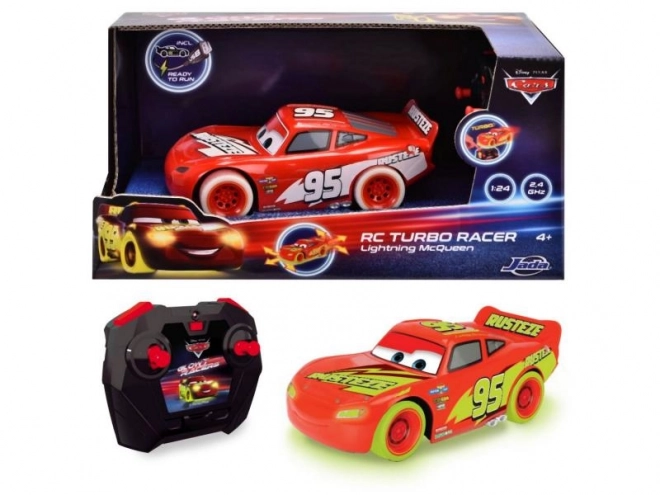 Voitures RC Blesk McQueen Turbo Glow Racers 1:24, 2kan