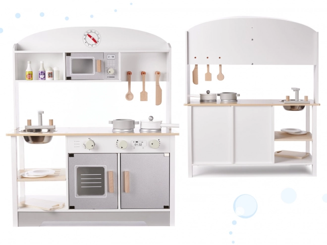 Cuisine en bois pour enfants avec accessoires