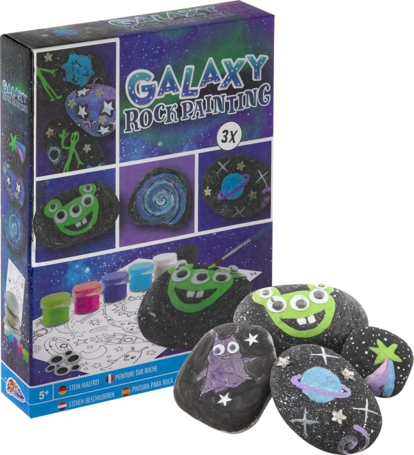 Grafix Peinture sur Galets Galaxy