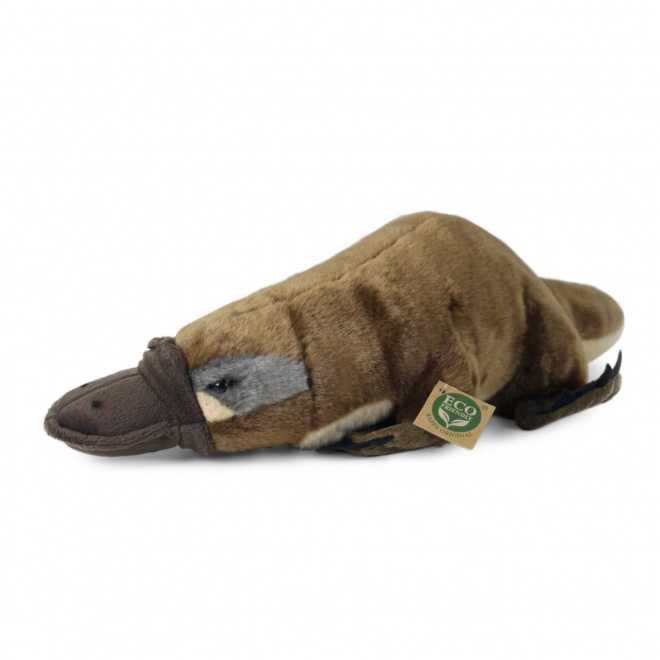 Ornithorynque en peluche à partir de bouteilles PET recyclées