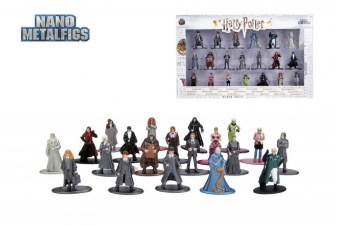 Figurines nano métalliques à collectionner Harry Potter 20 pcs