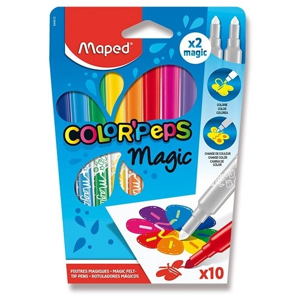 Fixy Maped Color'Peps Magic - 8 + 2 pièces