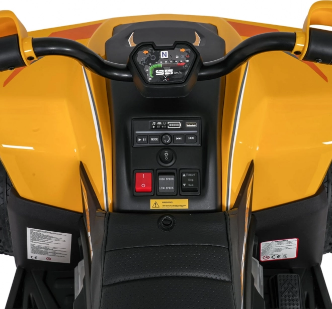 Quad Fast Wheel – Jaune