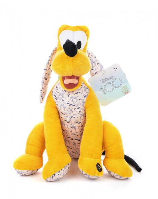 Jouet en peluche Pluto le chien - Collection Disney 100