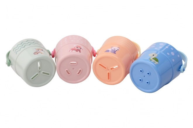 Tasses empilables Jouéco en couleurs pastel