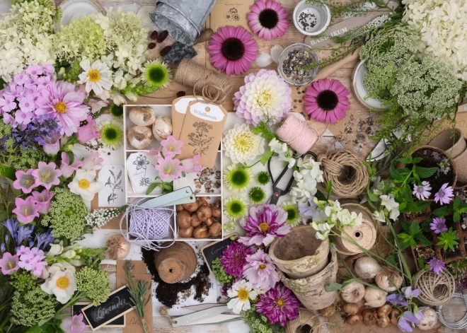 Puzzle 1000 pièces Belles fleurs