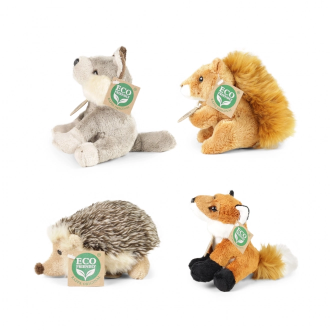 Peluches d'animaux de la forêt écologiques 12 - 15 cm