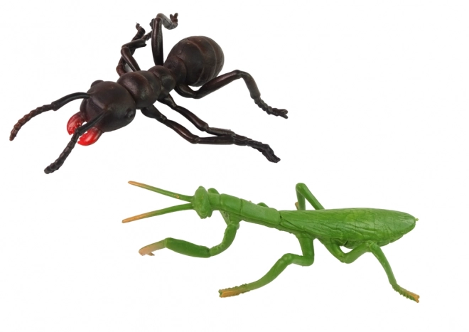 Ensemble de figurines d'insectes Insecte Araignée Abeille 6 pcs.