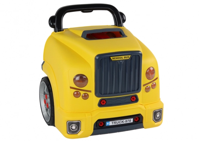 DIY Atelier automobile ensemble mécanique scolaire Bus