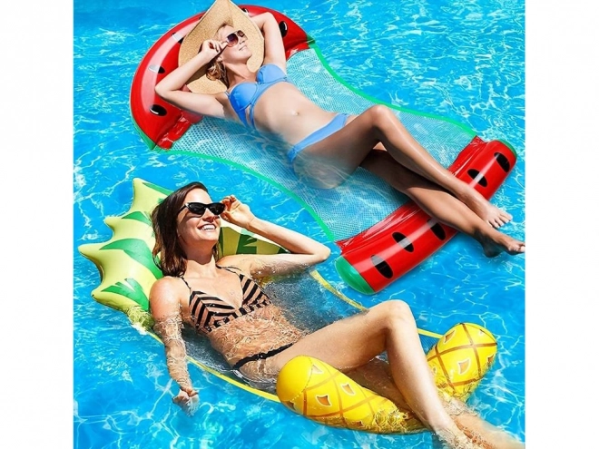 Hamac gonflable en forme d'ananas