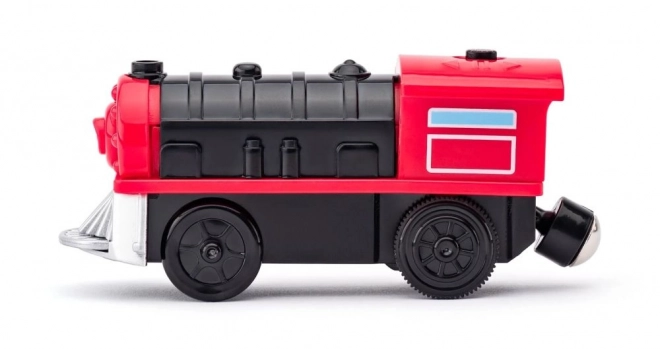 Petit train rouge à piles - avance et recule