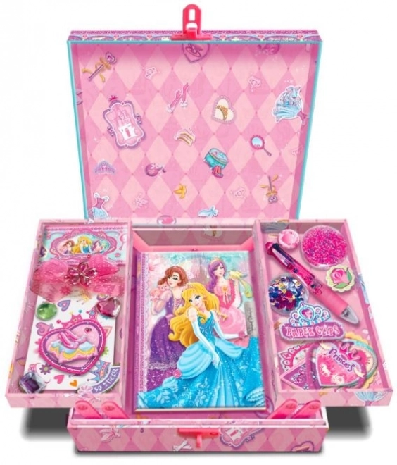 Coffret de rangement Pecoware avec étagères - Princesse