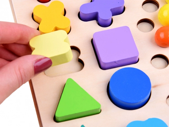 Kit éducatif en bois Mathématiques
