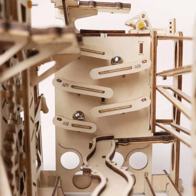 Piste de billes Marble Explorer - Maquette 3D en bois