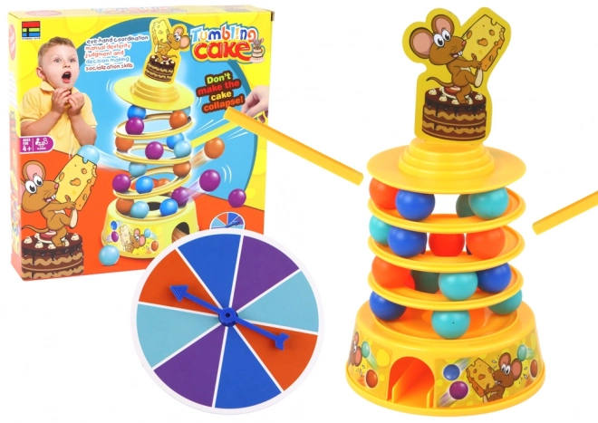 Jeu d'arcade Mouse Balls Slide Tower Balls