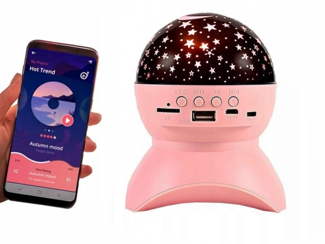 Projecteur d'étoiles et haut-parleur Bluetooth