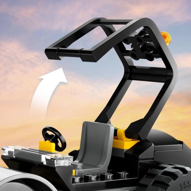 LEGO® City 60401 Rouleau compresseur à vapeur