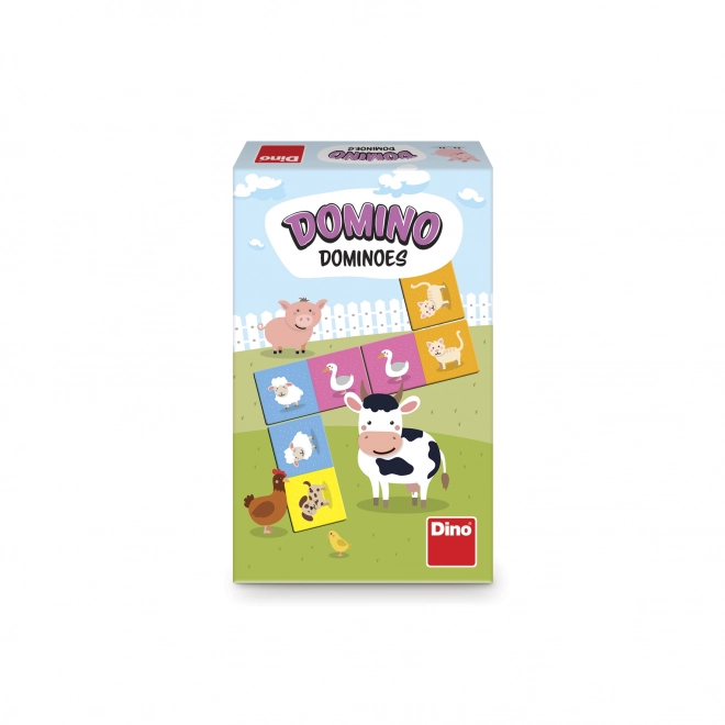 Domino avec des animaux de Dino