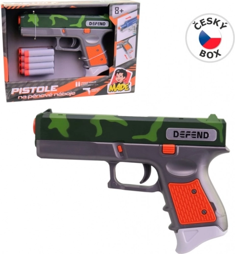 Pistolet à projectiles en mousse pour enfants