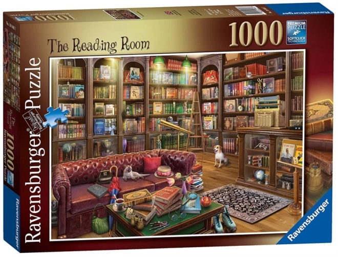 Puzzle Bibliothèque Conviviale 1000 Pièces Ravensburger