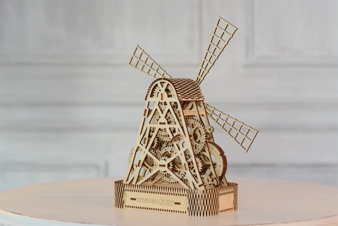 WOODEN CITY Puzzle 3D Moulin 222 pièces