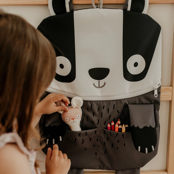 Ababu Grand sac de maternelle Blaireau