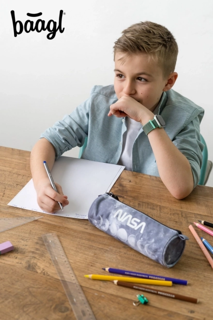 Trousse "BAAGL Studentské" Nasa Gris