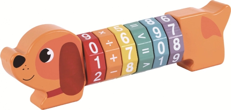 calculatrice à rouleaux pour enfants chien 2Kids Toys