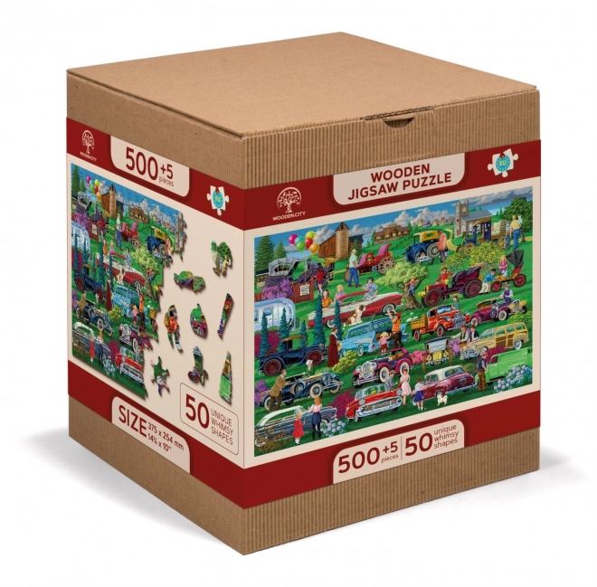 Puzzle en bois WOODEN CITY Vétérans 2en1
